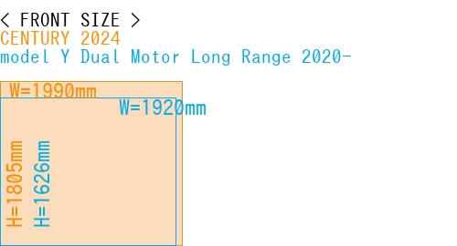 #CENTURY 2024 + model Y Dual Motor Long Range 2020-